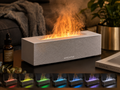 Flame Fireplace Aroma Diffuser – Ultrasonic Essential Oil Humidifier with LED Light