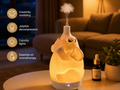 Elephant Aroma Diffuser – Ultrasonic Essential Oil Humidifier with LED Night Light